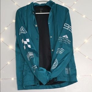 Blue street jacket
